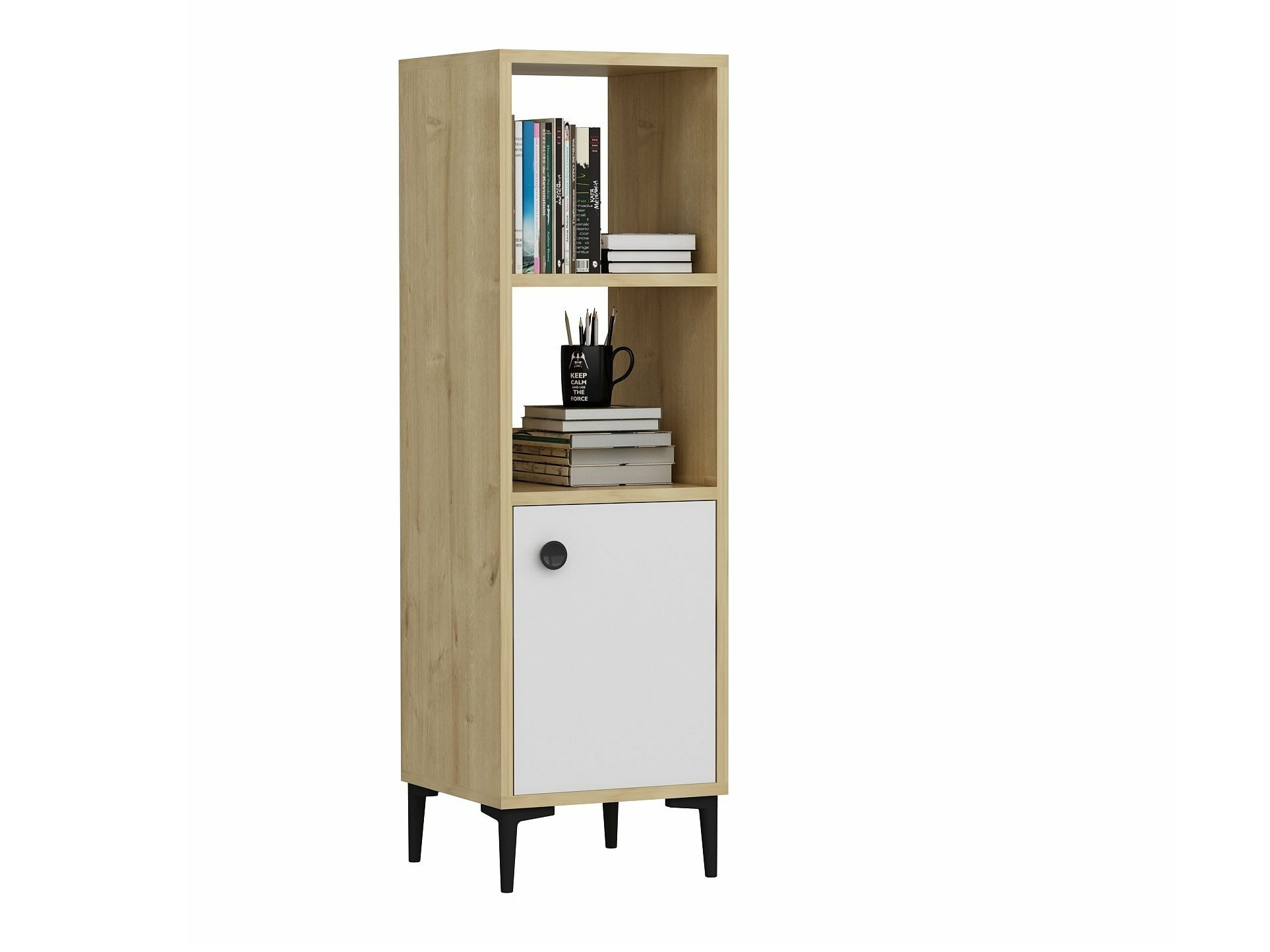 Polica Kailua 1945 (Bijela + Hrast)