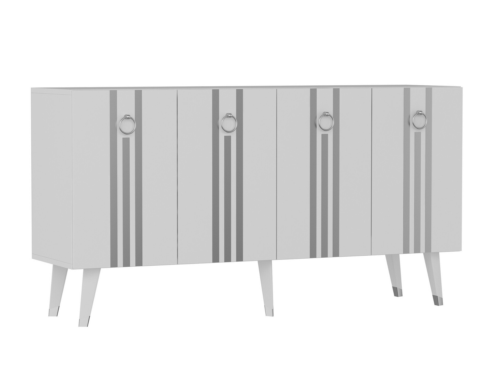 Ormarić Kailua 1970 (Bijela + Srebrna)