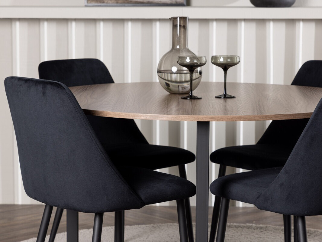 Blagovaonski set Dallas 4598 (Crna)