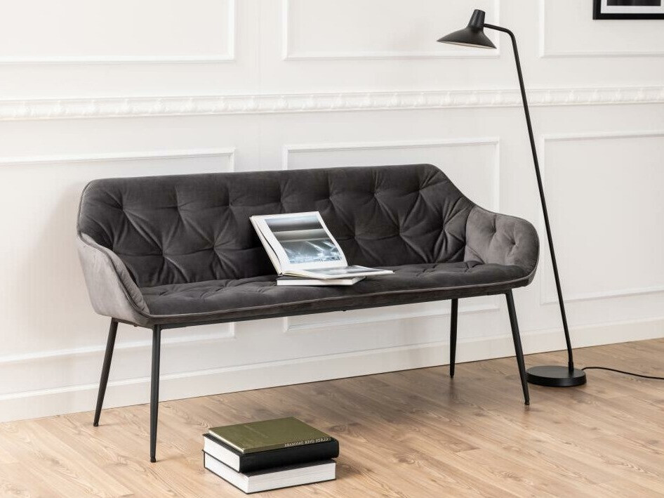 Tapecirana klupa Norsica 589 (Tamno siva)