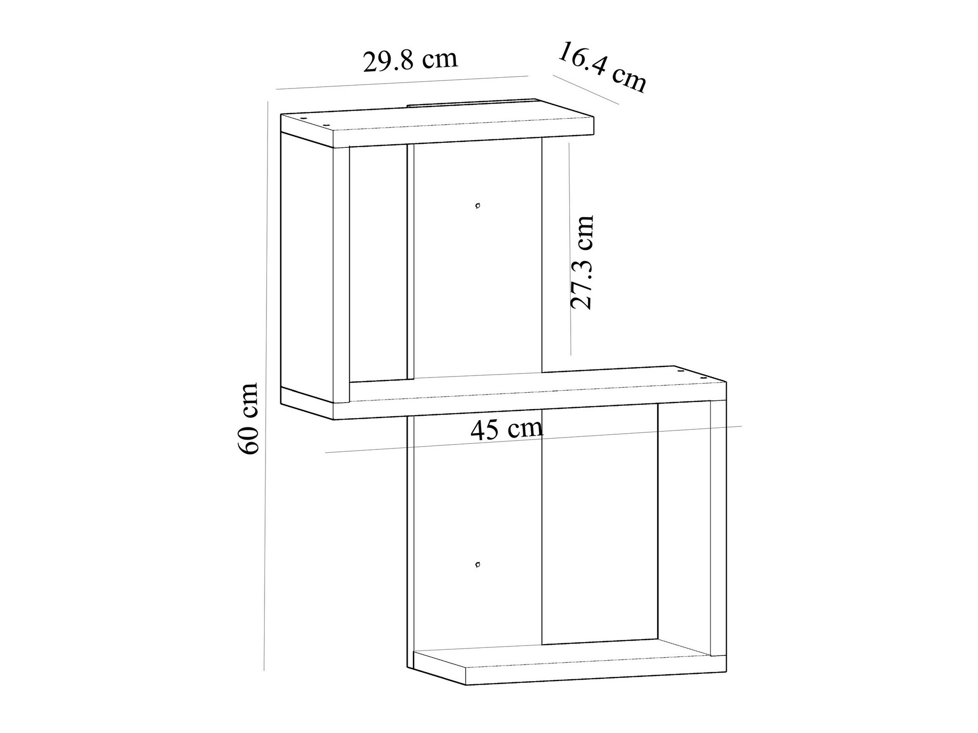 Zidna polica Kailua 2025