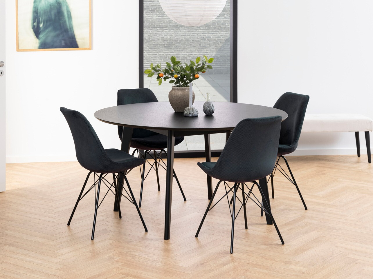 Blagovaonski set Norsica 505 (Tamno siva + Crna)