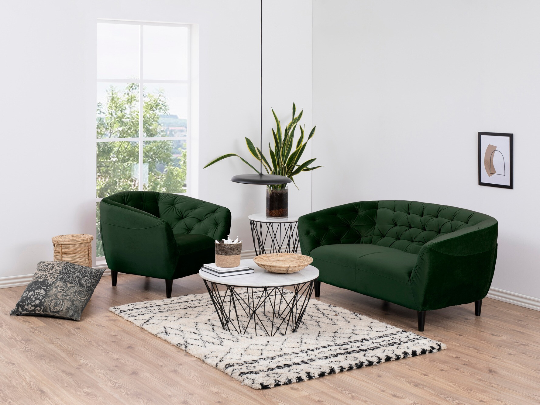 Fotelja Norsica 264 (Tamnozelena)