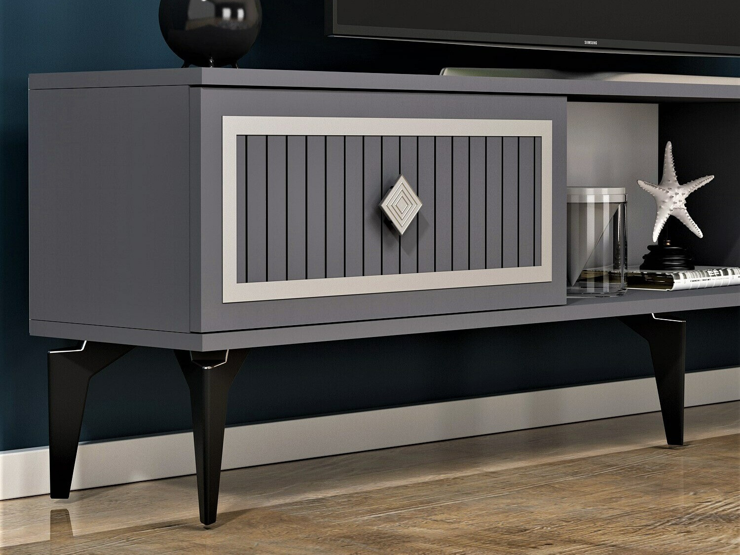 TV stol Kailua 1986 (Antracit)