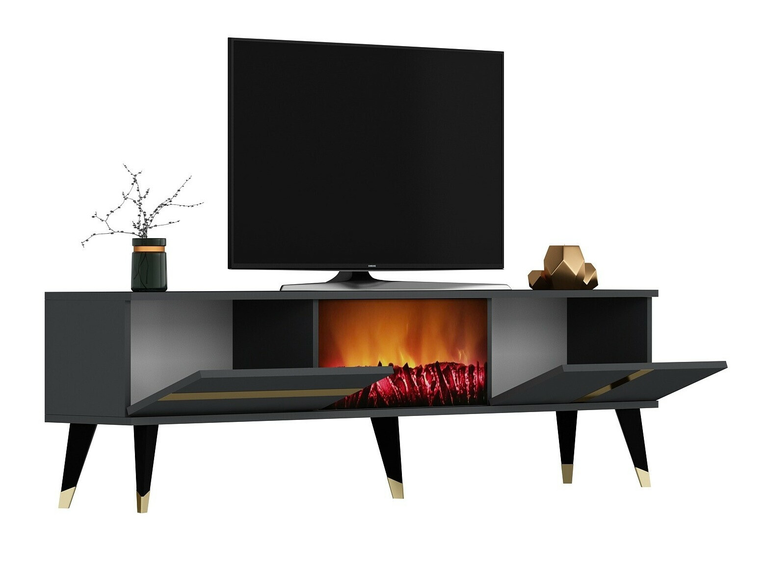 TV stol Kailua 1993 (Antracit + Zlatna)