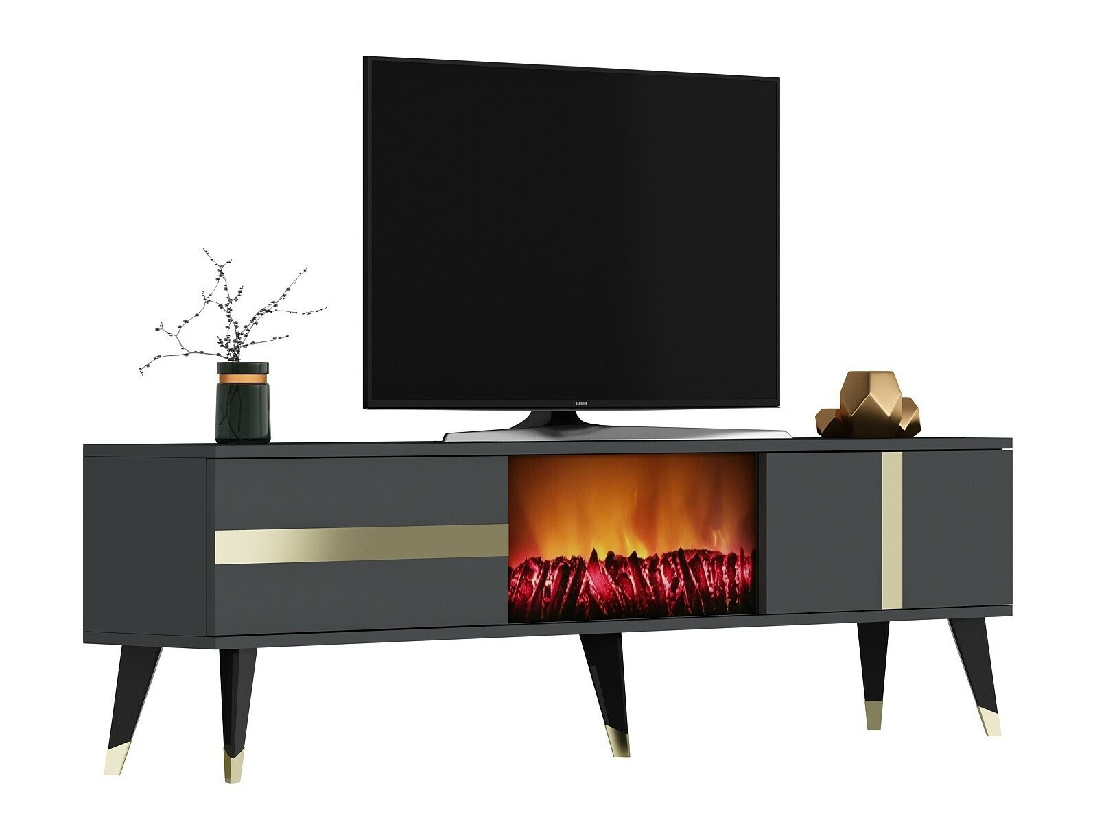 TV stol Kailua 1993 (Antracit + Zlatno)