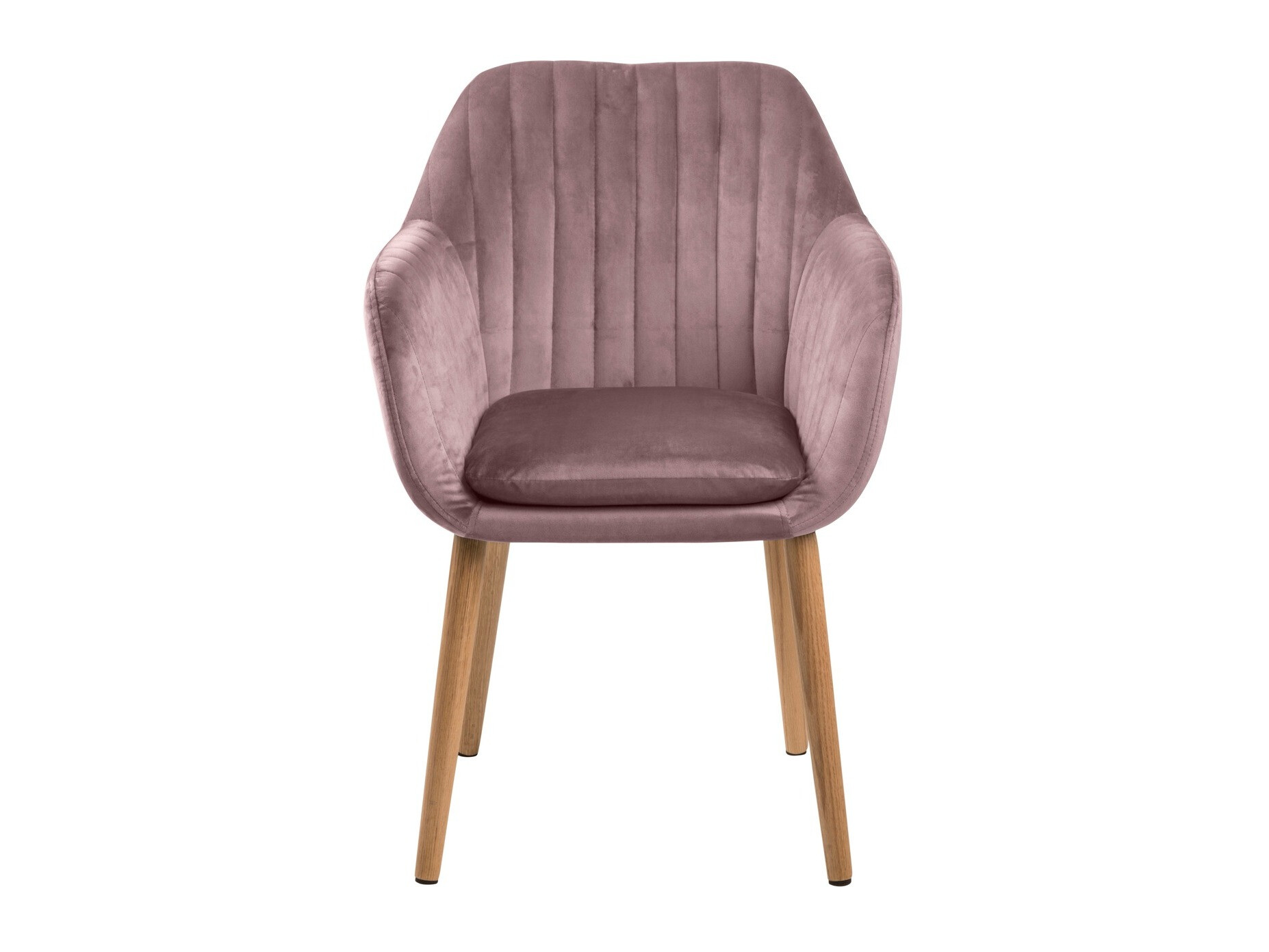 Blagovaonski set Norsica Daltea 114 (Zagasito ružičasta + Svijetlo drvo)