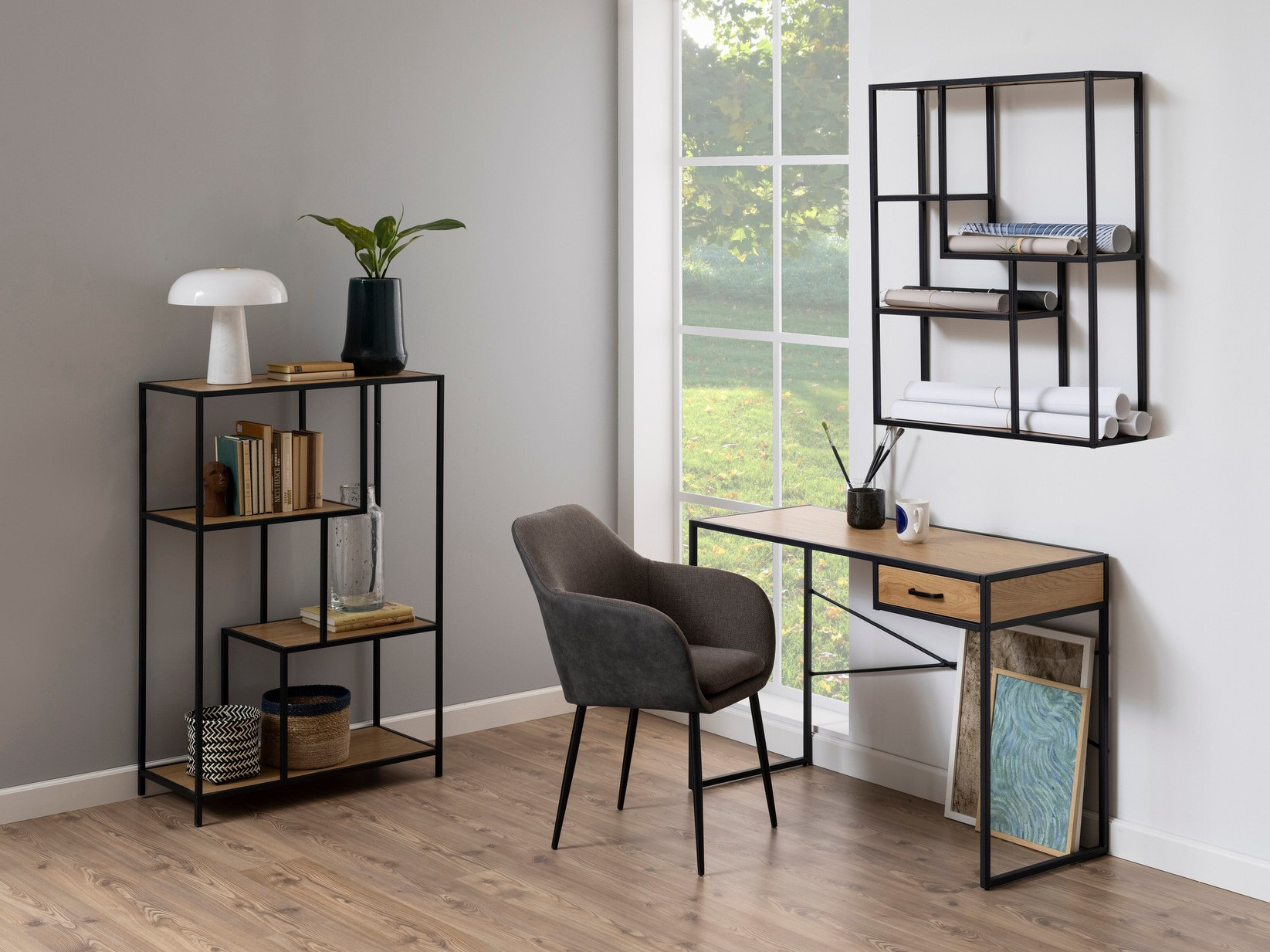 Zidna polica Norsica Sevferi 108