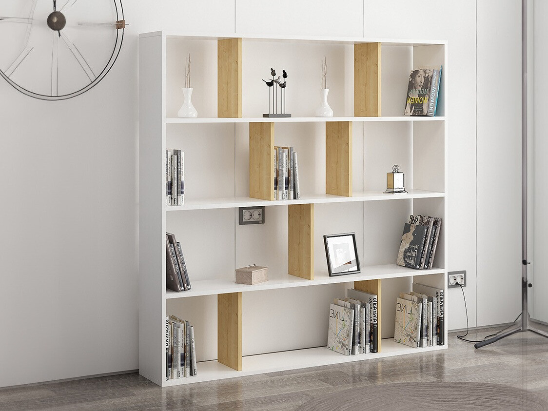 Polica Kailua 1095 (Bijela + Hrast)