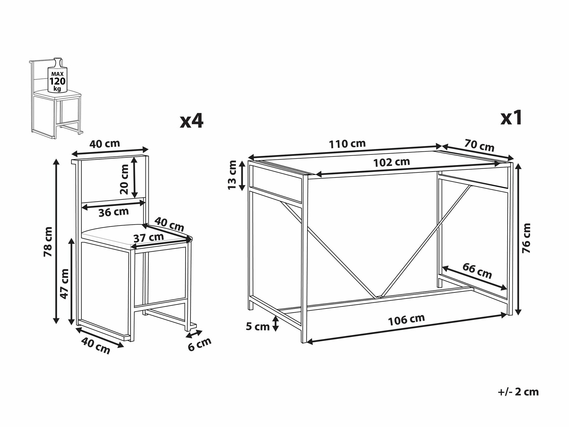 Blagovaonski set Berwyn 1761