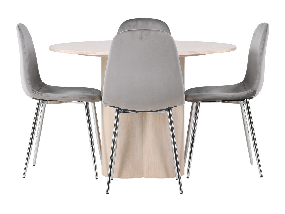 Blagovaonski set Dallas 4354 (Svijetlo drvo)