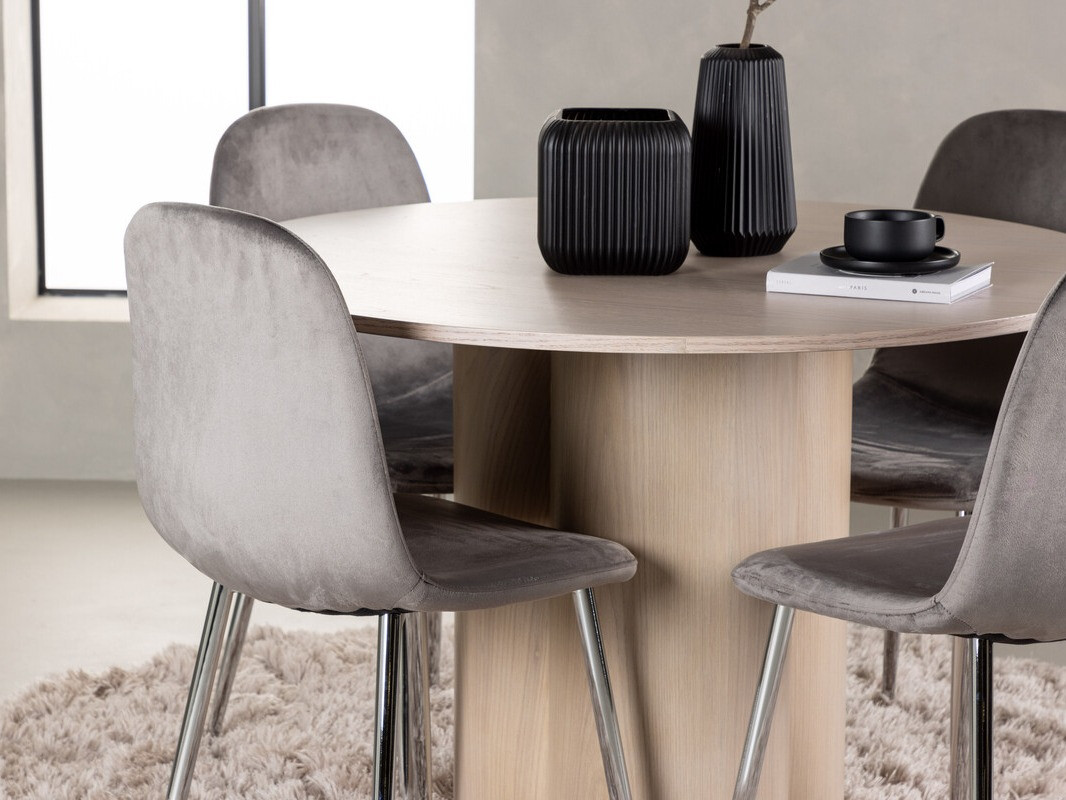 Blagovaonski set Dallas 4354 (Svijetlo drvo)