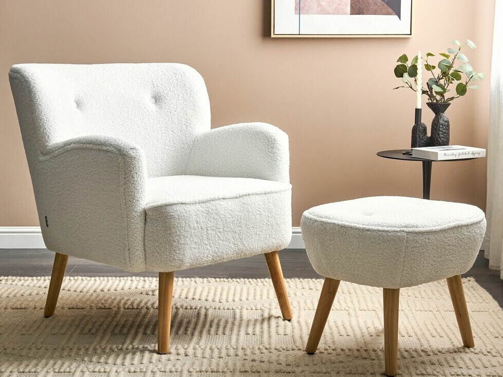 Fotelja Berwyn 2133 (Bijela)