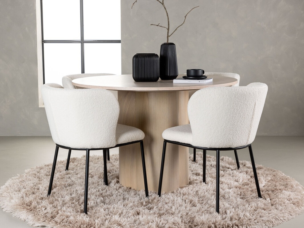 Blagovaonski set Dallas 4356 (Svijetlo drvo)