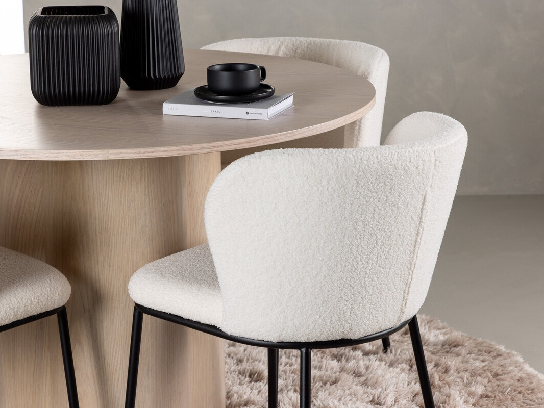 Blagovaonski set Dallas 4356 (Svijetlo drvo)