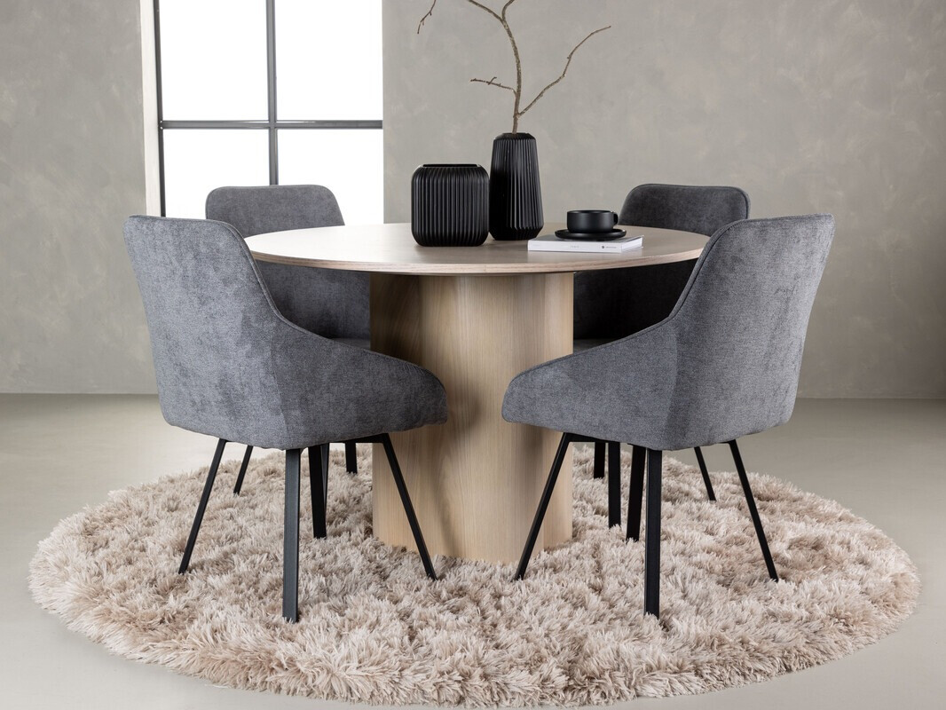 Blagovaonski set Dallas 4357 (Svijetlo drvo)