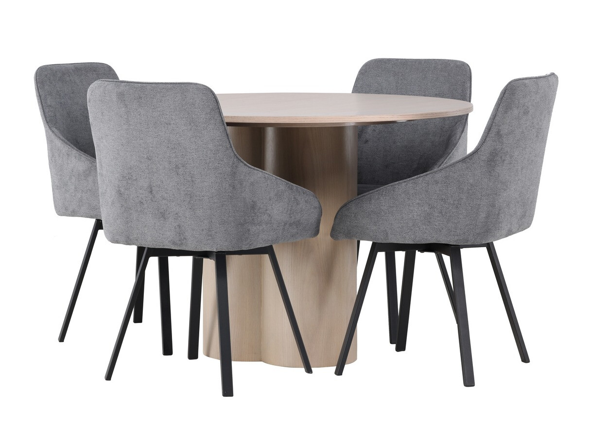 Blagovaonski set Dallas 4357 (Svijetlo drvo)