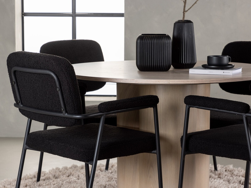 Blagovaonski set Dallas 4358 (Svijetlo drvo)