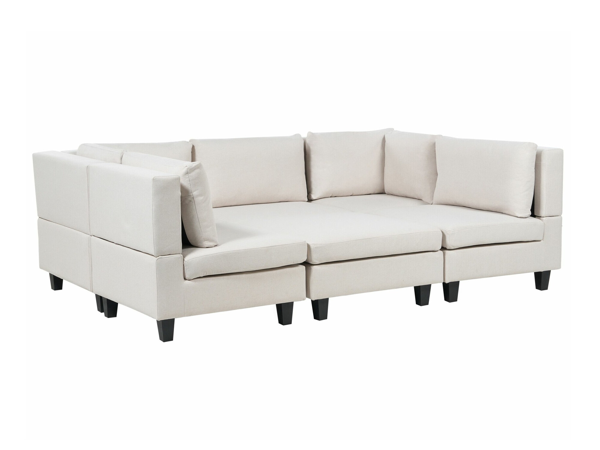 Modularna kutna garnitura Elbmeli 104 (Bež)