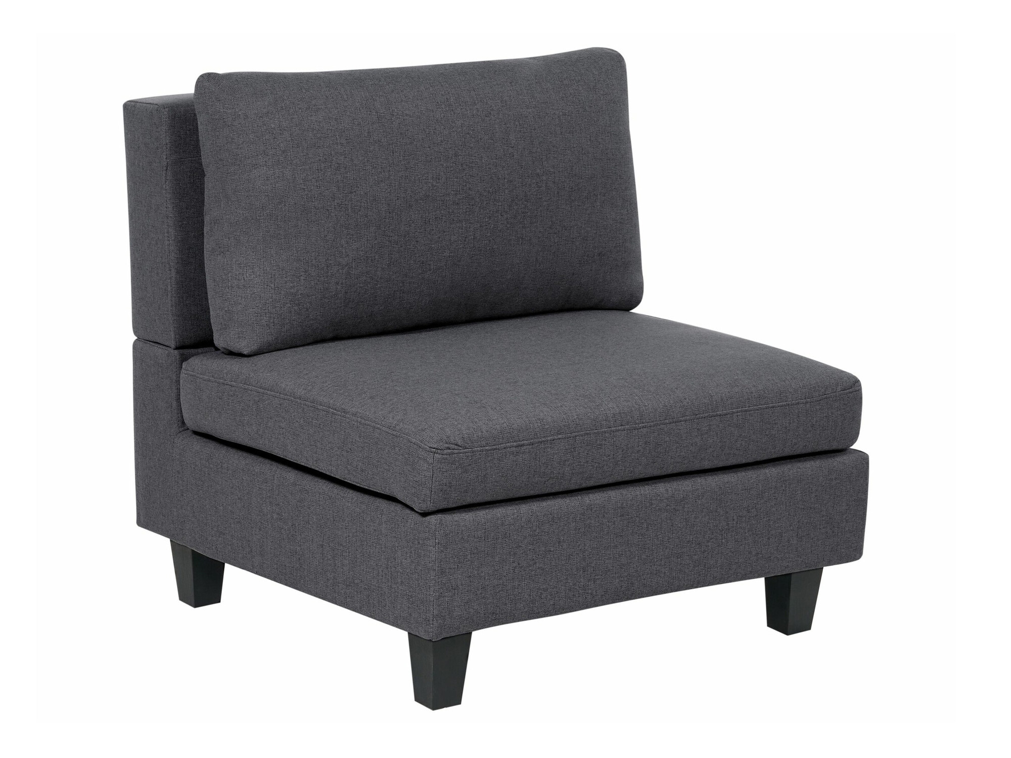 Modularna kutna garnitura Elbmeli 104 (Tamno siva)