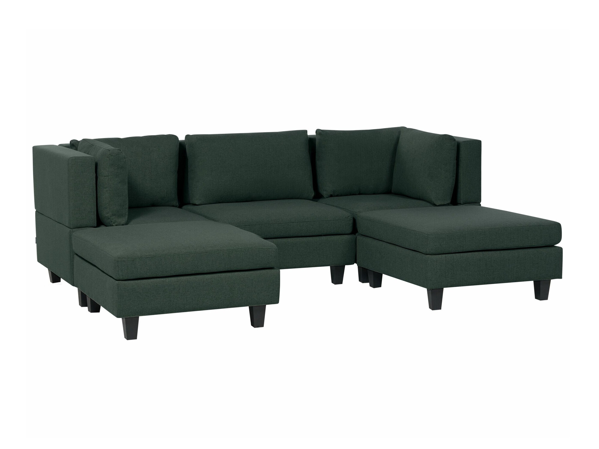 Modularna kutna garnitura Elbmeli 104 (Zelena)