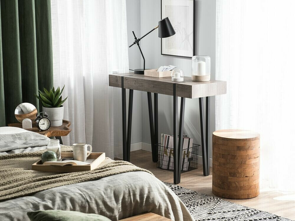 Konzolni stolić Berwyn 688 (Tamno drvo)