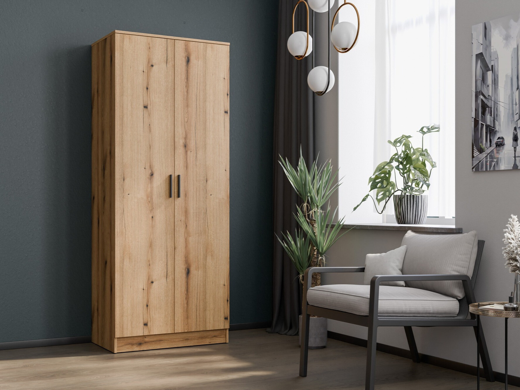 Ormar Orlando 221 (Svijetli hrast)