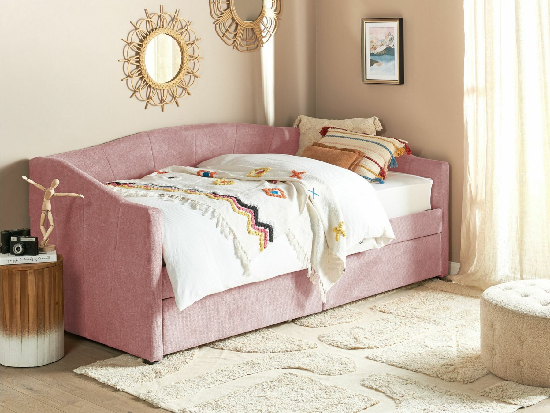 Krevet Berwyn 630 (Ružičasta)
