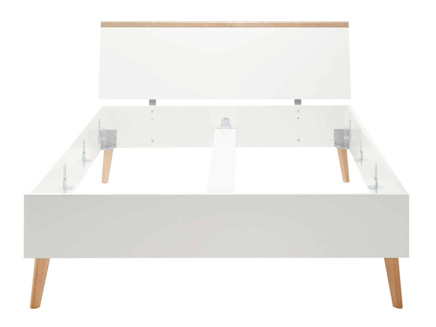 Krevet Elbfiou 119 (Riviera hrast + Bijela)