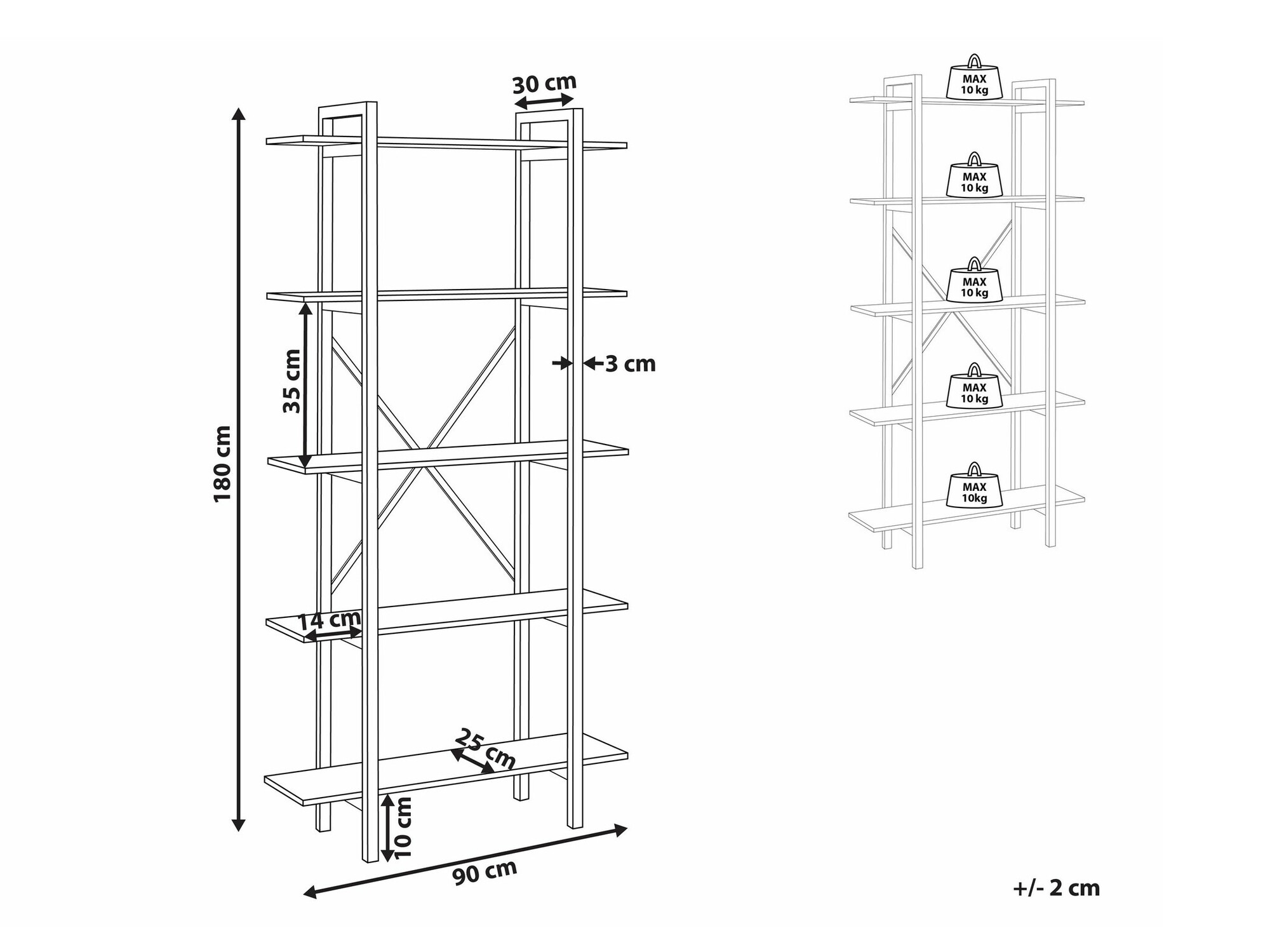 Polica Berwyn 1757 (Da)