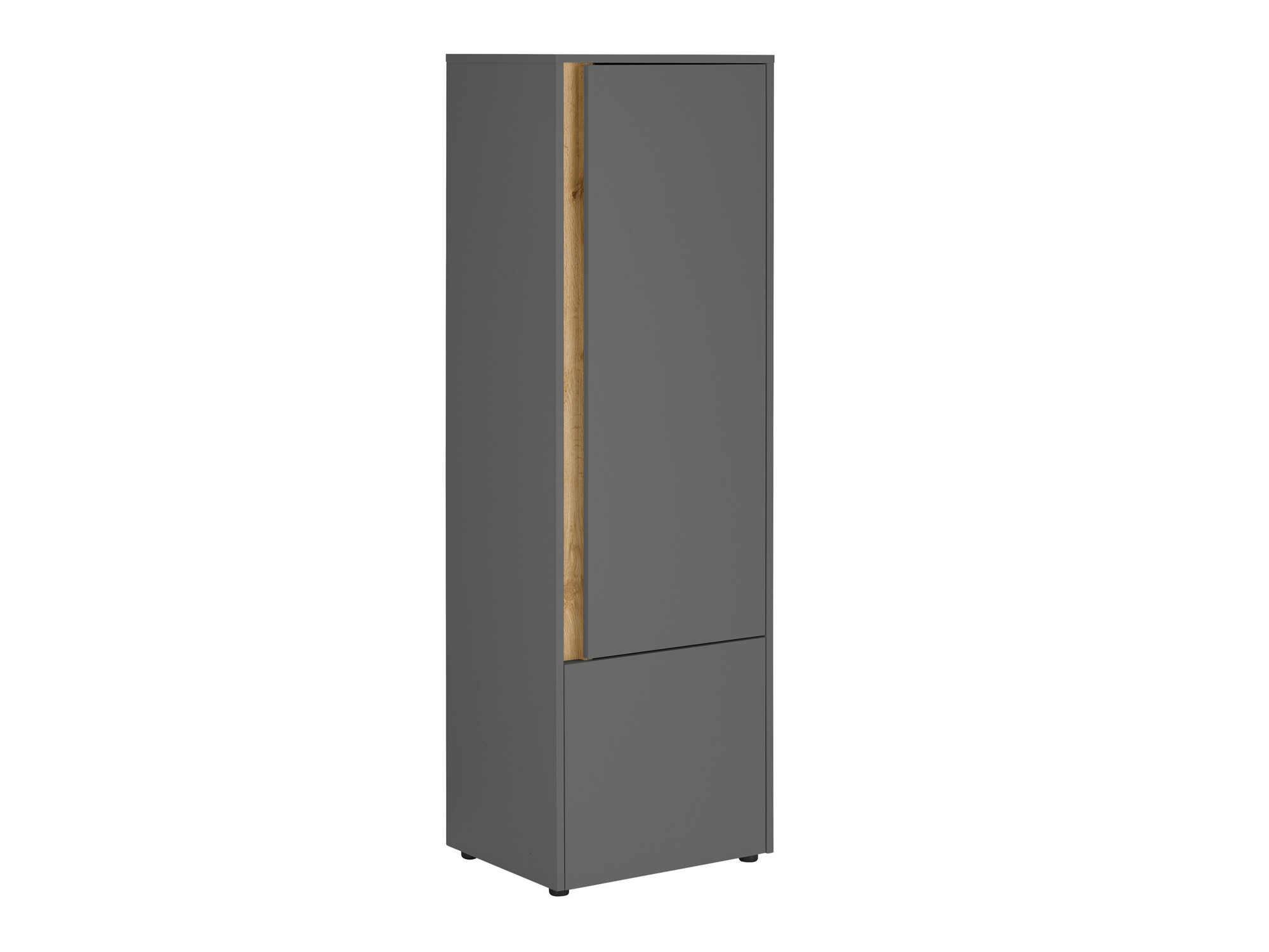 Polica Elbsori 104 (Antracit + Hrast Wotan)