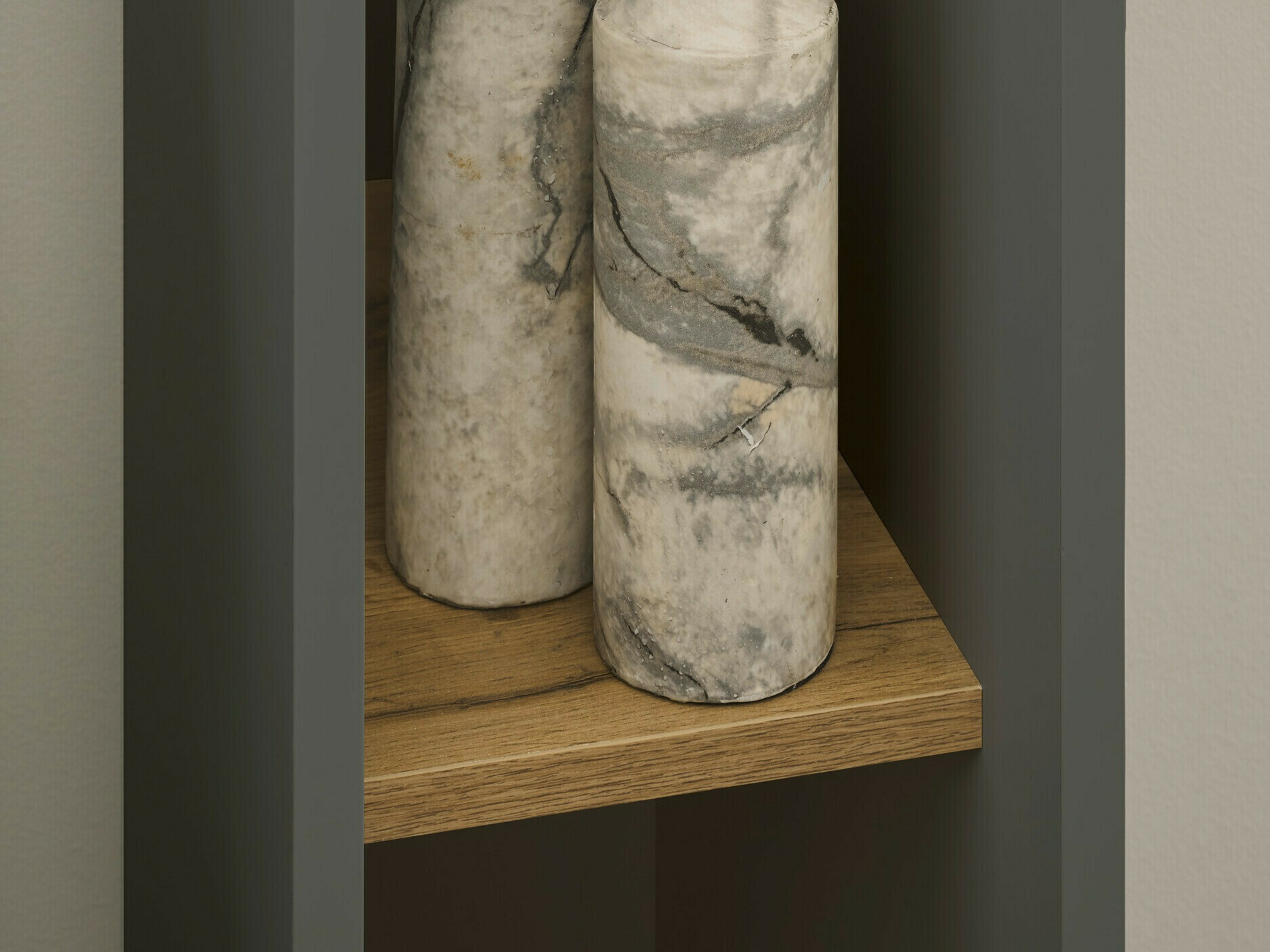 Polica Elbsori 105 (Antracit + Hrast Wotan)