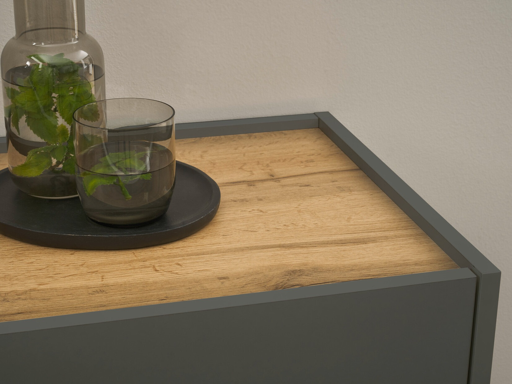 Uredski stol Elbsori 107 (Antracit + Hrast Wotan)