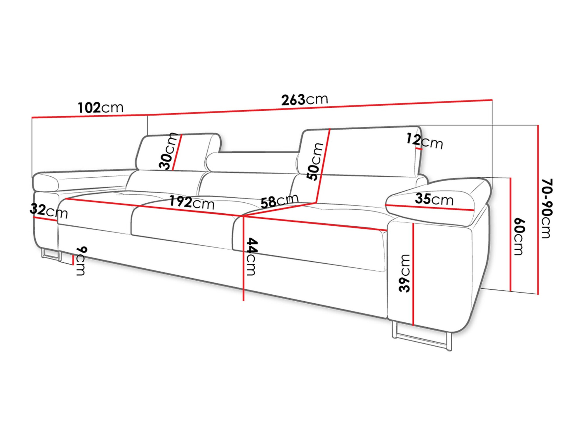 Sofa Comfivo Eliferu 104 (Manila 16)