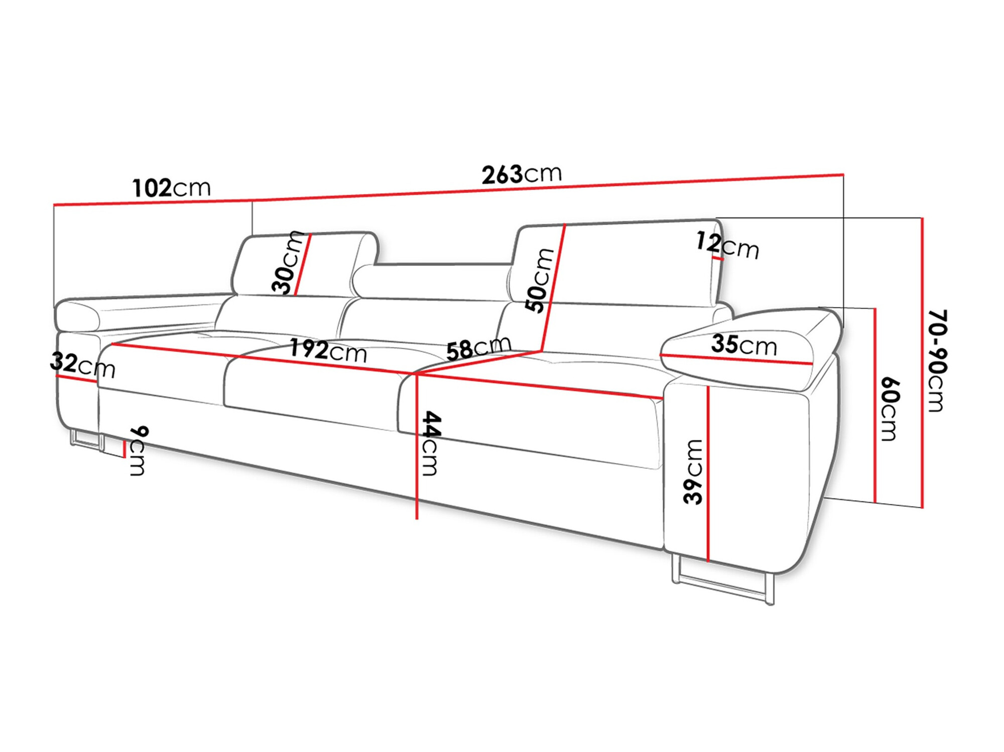 Sofa Comfivo Eliferu 104 (Soft 011 + Lux 06)
