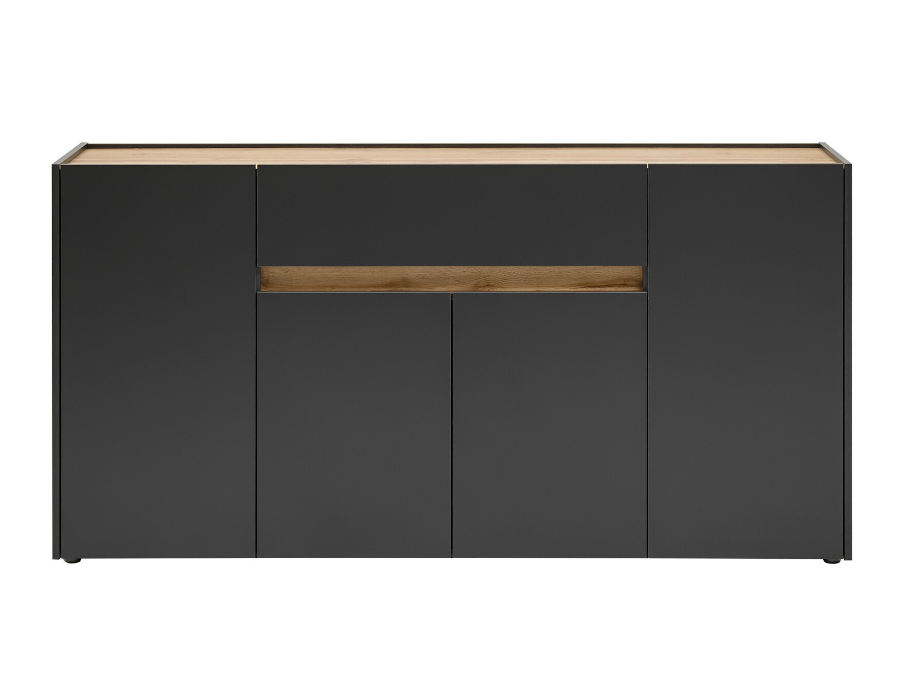 Komoda Elbsori 117 (Antracit + Hrast Wotan)