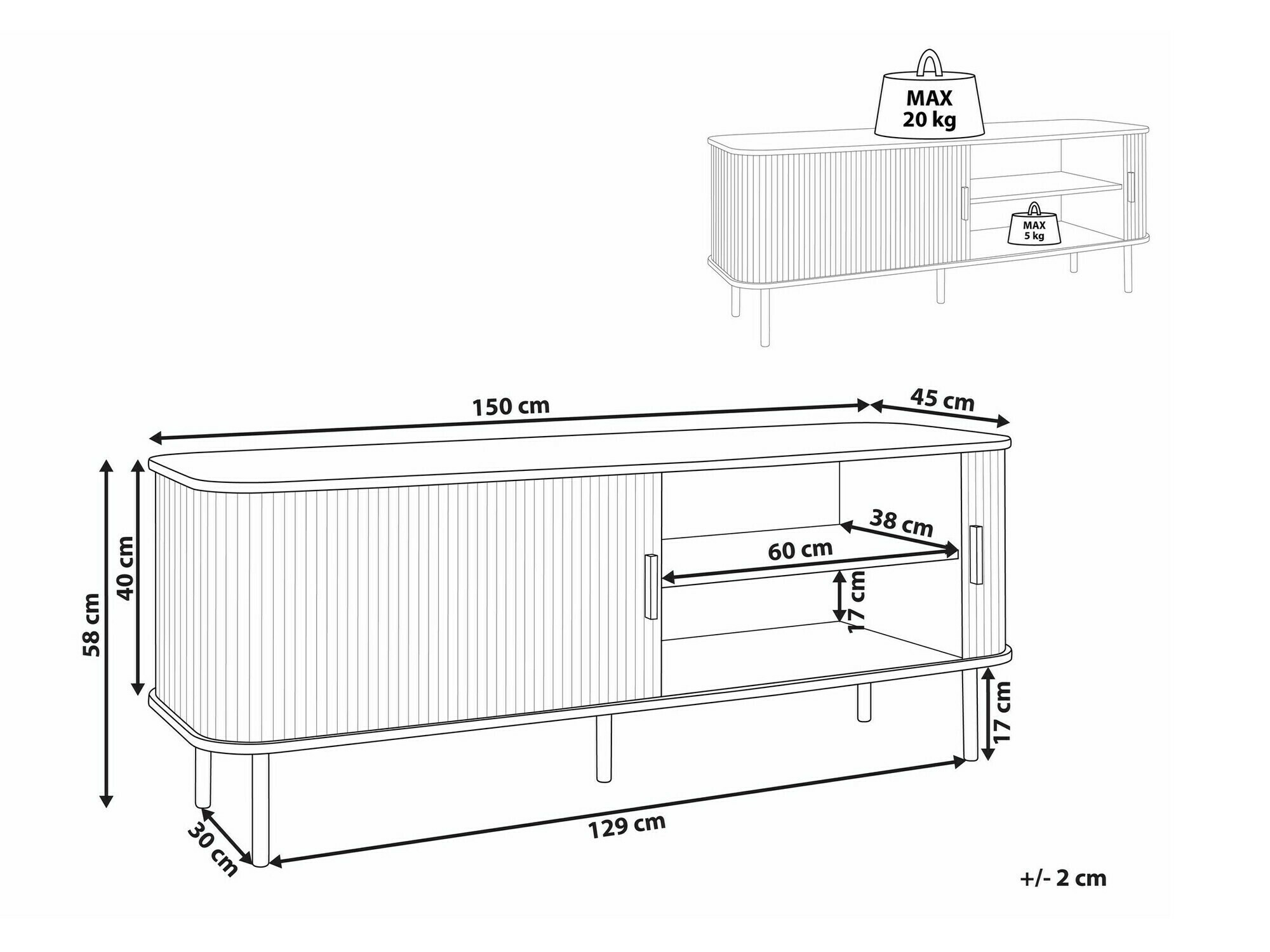 Set za dnevni boravak Fencalu 106