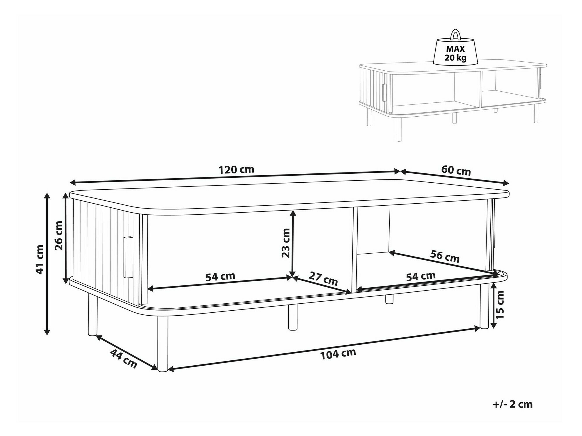 Set za dnevni boravak Fencalu 106