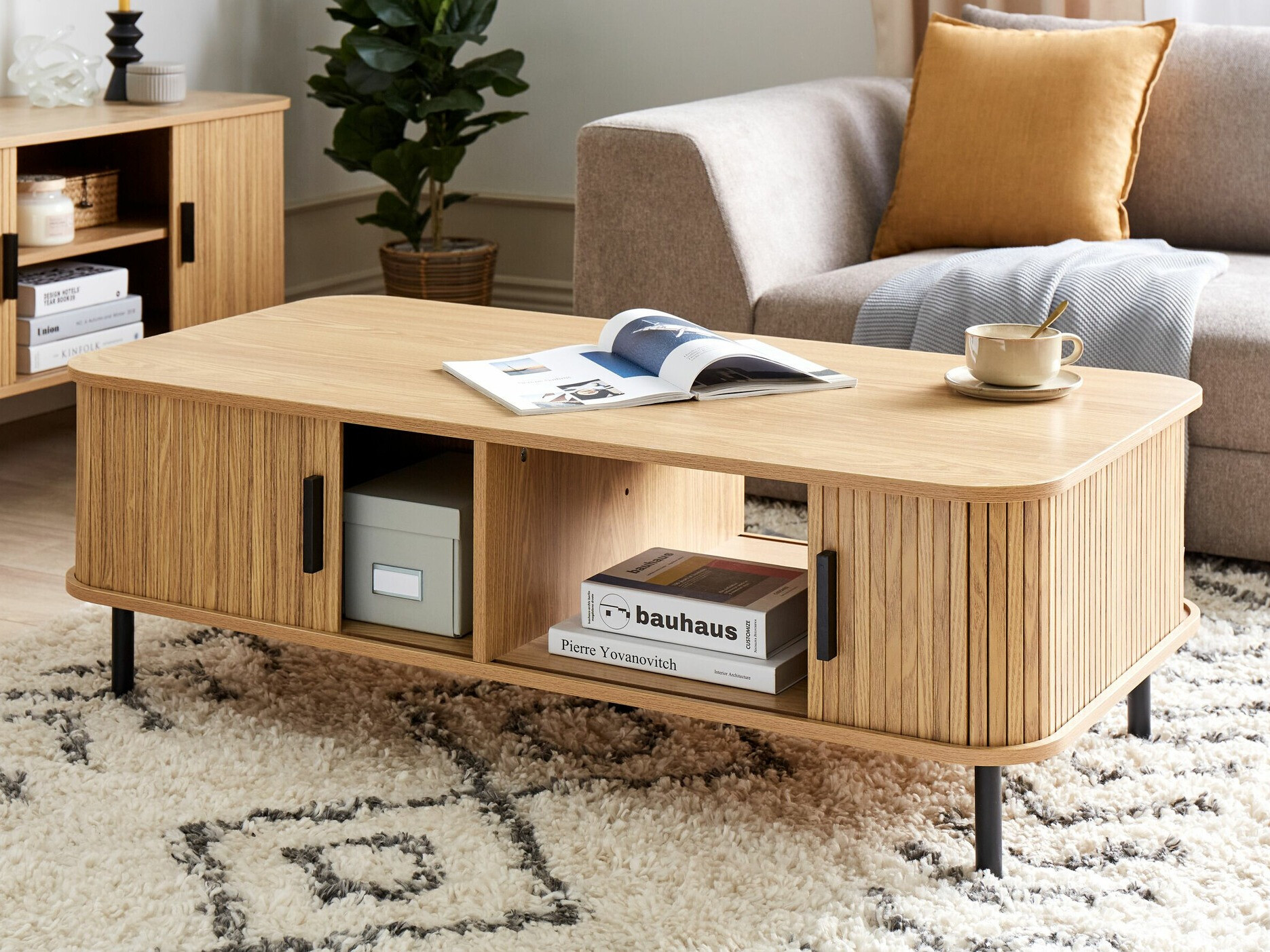 Stolić za kavu Fencalu 107 (Svijetlo drvo)