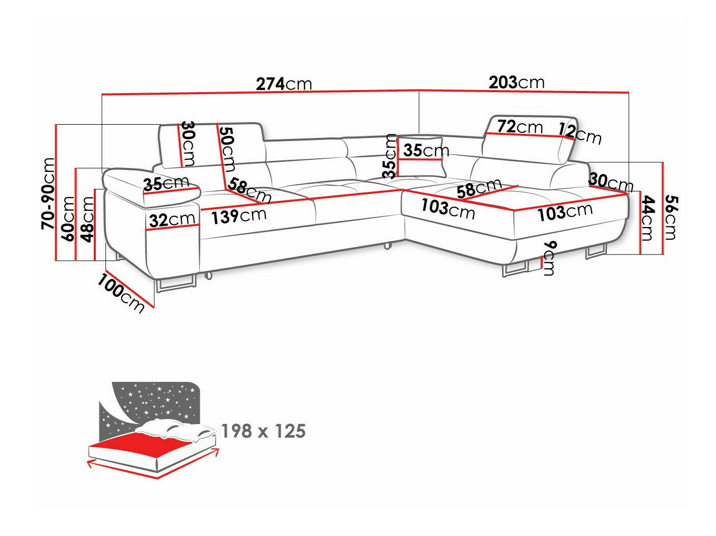 Kutna garnitura Comfivo Eliferu 101 (Magni 206.12)