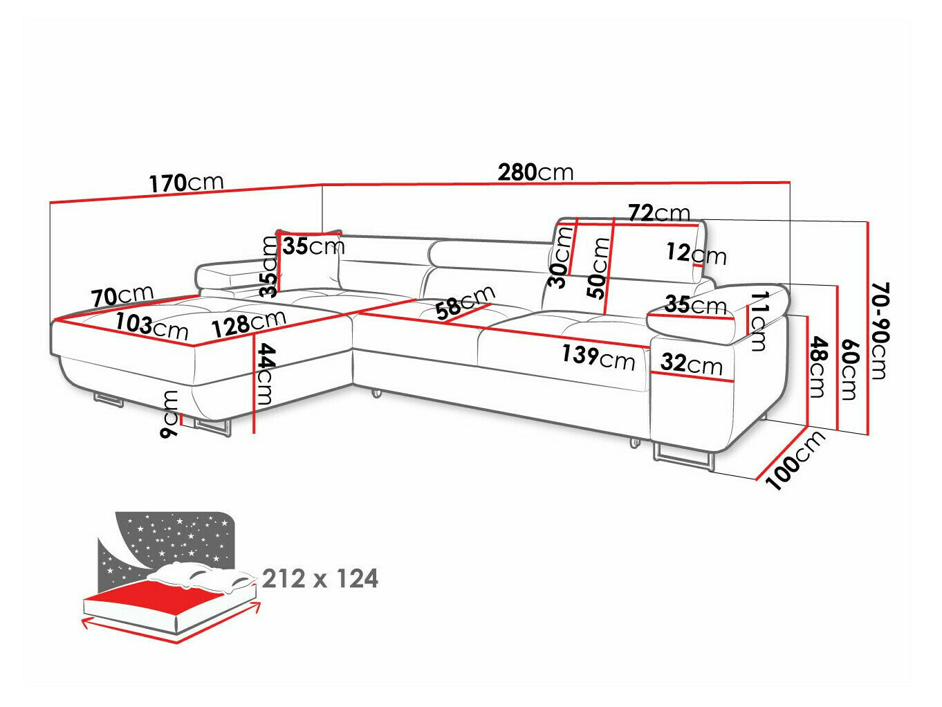 Kutna garnitura Comfivo Eliferu 102 (Soft 029 + Lux 05)