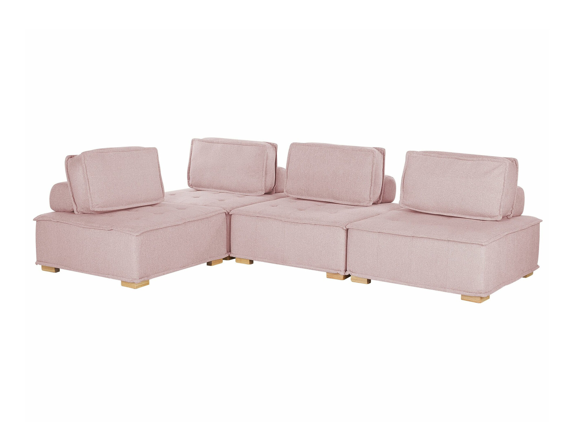 Modularna kutna garnitura Berwyn 1807 (Ružičasta)