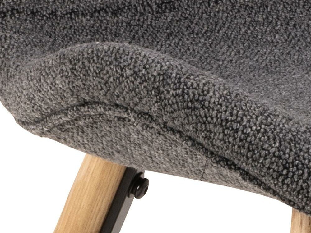 Stolica Norsica 788 (Antracit + Svijetlo drvo)