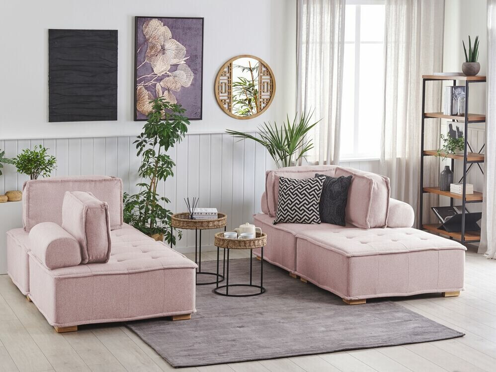 Tapecirani namještaj Berwyn 1808 (Ružičasta)