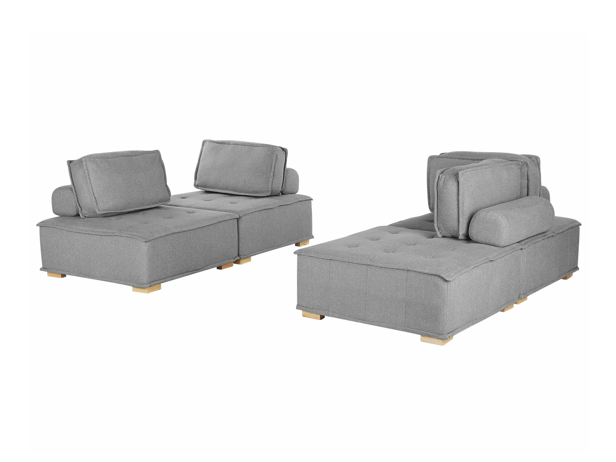 Tapecirani namještaj Berwyn 1808 (Siva)