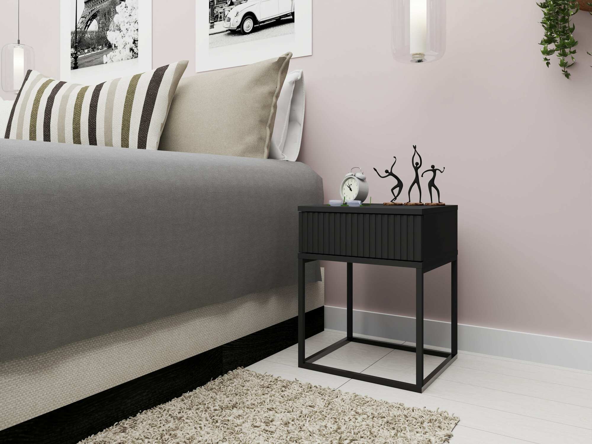 Noćni ormarić Bristol 189 (Antracit)