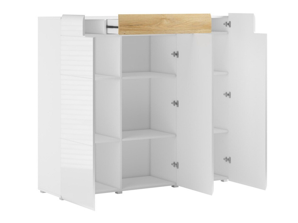 Komoda Torsone 112 (Antracit + Gloss antracit + Grandson hrast)