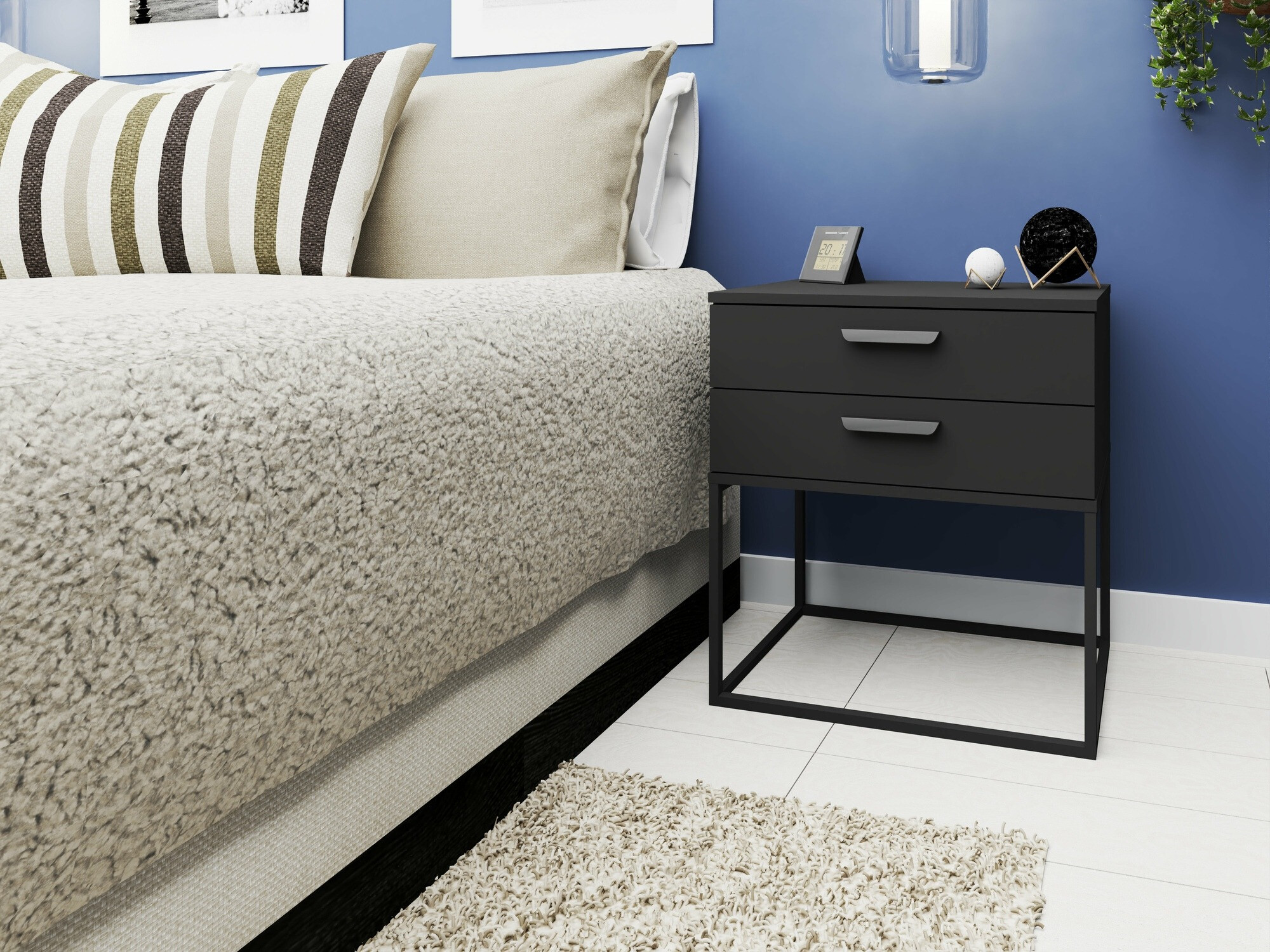 Noćni ormarić Bristol 194 (Antracit)