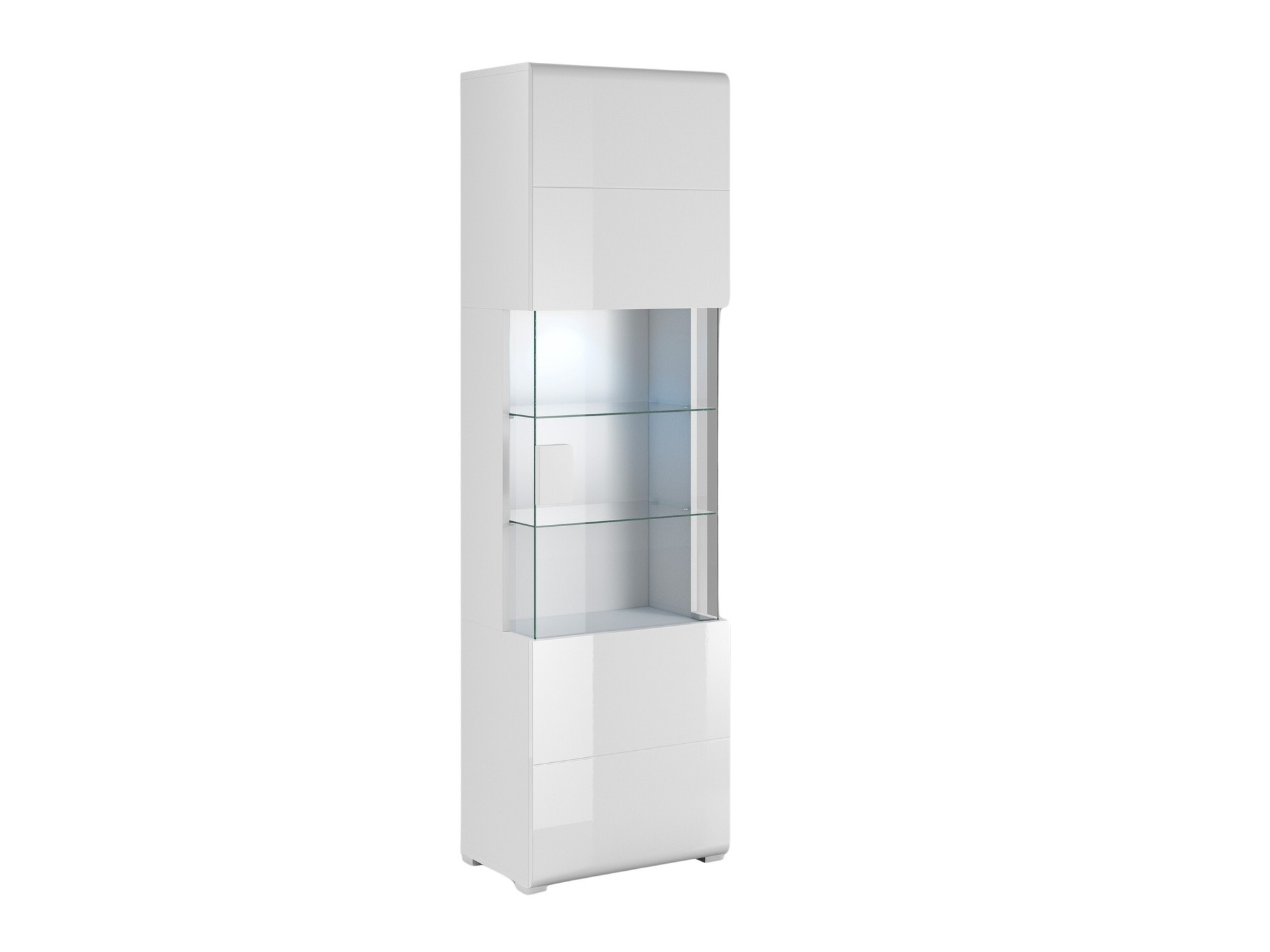 Polica Torsone 103 (Bijela + Sjajno bijela)