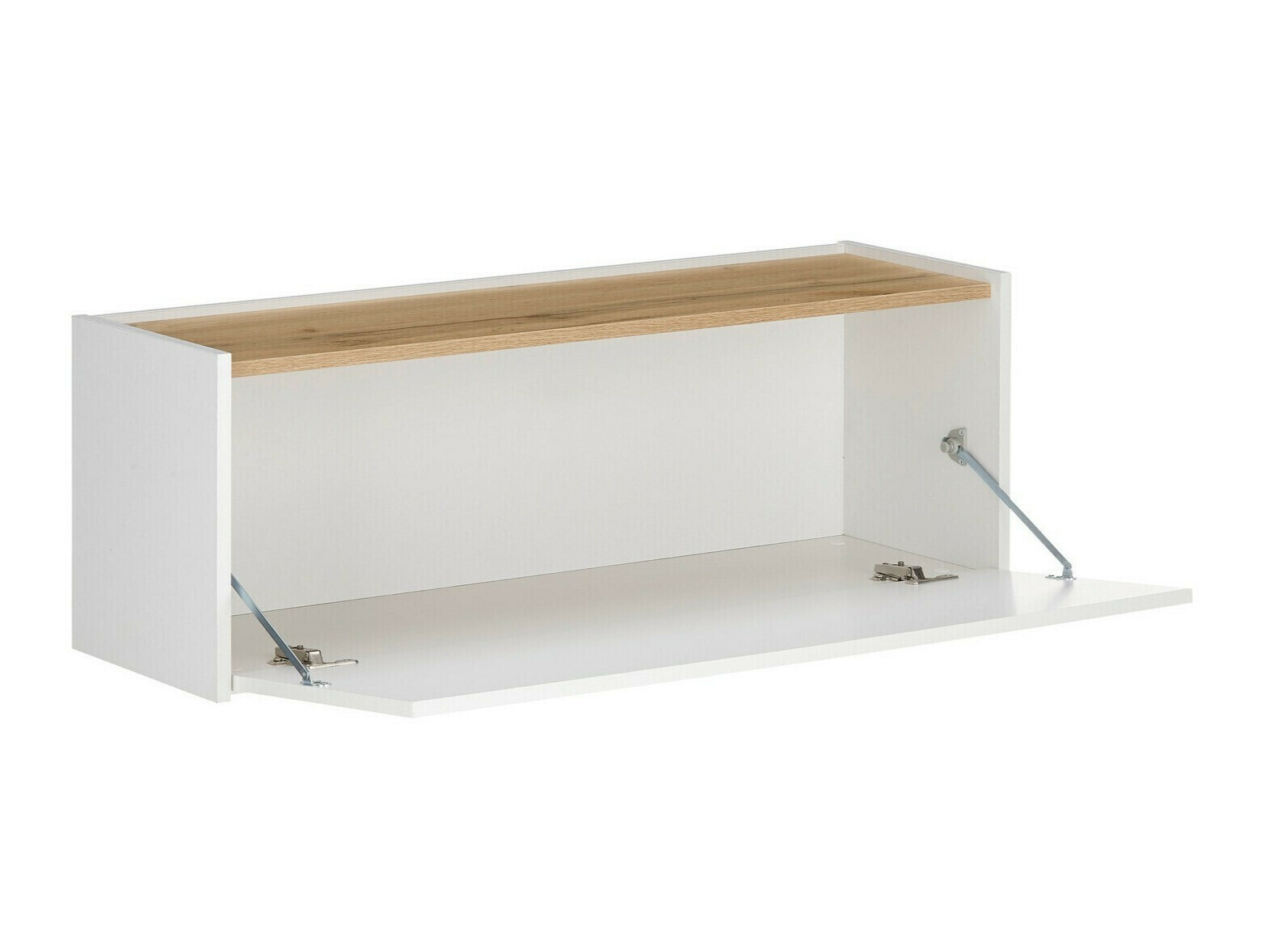 Set za dnevni boravak Elbsori 137 (Bijela + Hrast Wotan)